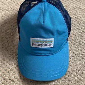 blue Patagonia hat